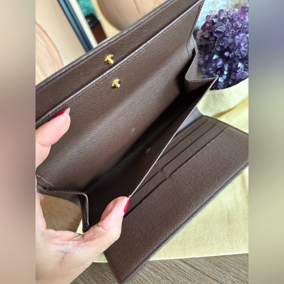 Louis Vuitton Damier Canvas Long Wallet - Picture 9 of 12